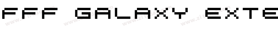 FFF Galaxy Extended字体转换